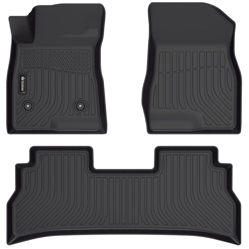 Findway F100 3D Car Floor Mat / Liner (1st Row & 2nd Row) for 2024-2025 Chevrolet Trax / 2024-2025 Buick Envista - 12360N