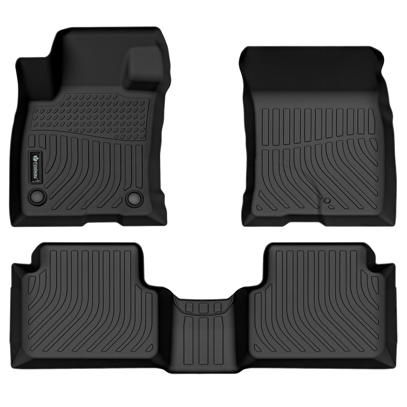 Findway F100 3D Car Floor Liner (1st Row & 2nd Row) for 2021-2024 Ford Bronco Sport - 22270N