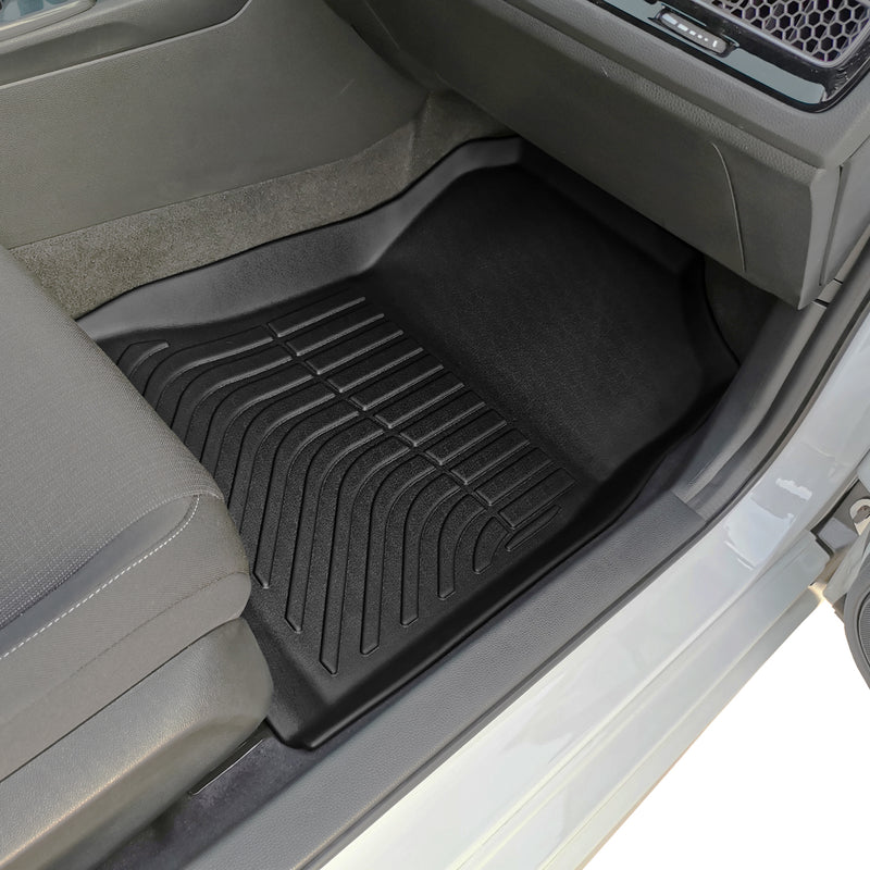 Findway F100 3D Car Floor Liner (1st Row & 2nd Row) for 2022-2024 Honda Civic Sedan / Hatchback / Si with USB Port in 2nd Row - 26300N