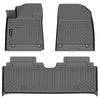 Findway F100 3D Car Floor Mat / Liner (1st Row & 2nd Row) for 2023-2024 Hyundai Ioniq 6 - 28550N