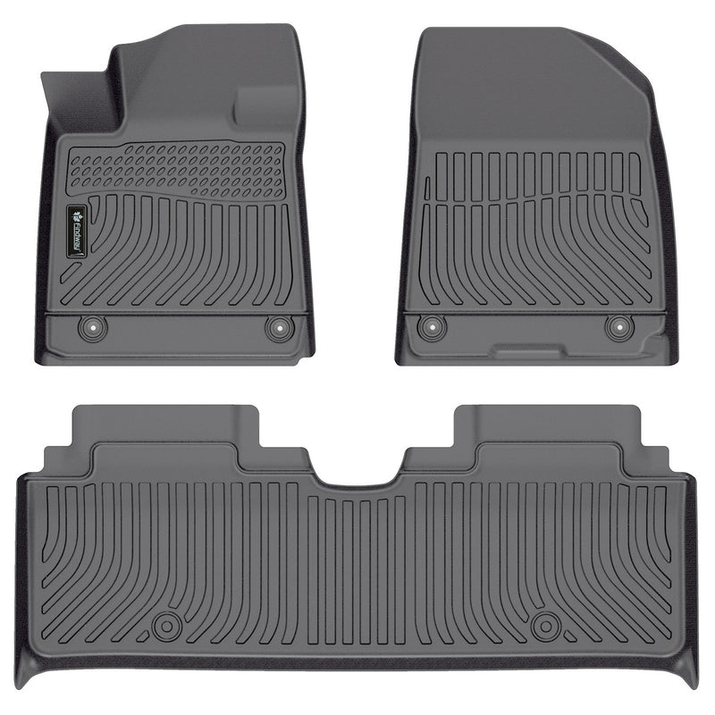 Findway F100 3D Car Floor Liner (1st Row & 2nd Row) for 2023-2024 Hyundai Ioniq 6 - 28550N