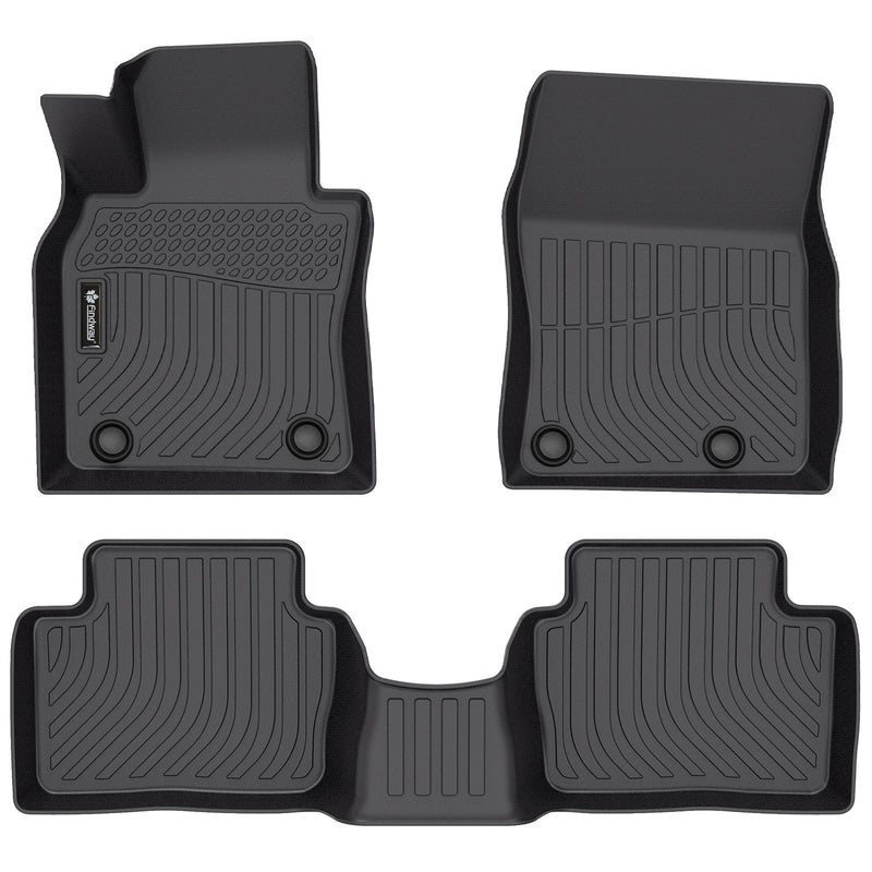 Findway F100 3D Car Floor Mat / Liner (1st Row & 2nd Row) for 2019-2025 Mazda3 Sedan FWD / Hatchback FWD - 40220N