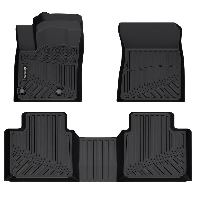 Findway F100 3D Car Floor Mat / Liner (1st Row & 2nd Row) for 2022-2024 Mitsubishi Outlander (Not for PHEV) - 43150N