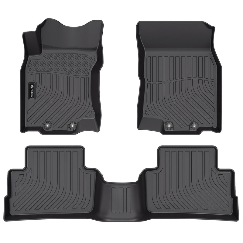 Findway F100 3D Car Floor Mat / Liner (1st Row & 2nd Row) for 2017-2023 Nissan Qashqai - 46250N