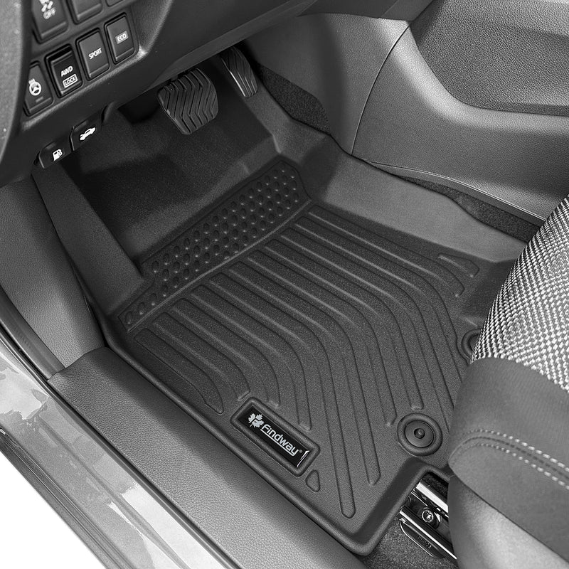 Findway F100 3D Car Floor Liner (1st Row & 2nd Row) for 2017-2023 Nissan Qashqai - 46250N