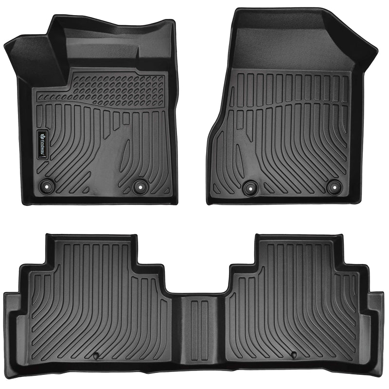 Findway F100 3D Car Floor Liner (1st Row & 2nd Row) for 2019-2023 Nissan Murano - 46310N