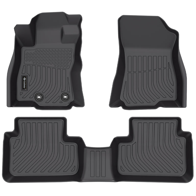 Findway F100 3D Car Floor Mat / Liner (1st Row & 2nd Row) for 2025 Subaru Forester - 60250N