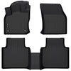 Findway F100 3D Car Floor Mat / Liner (1st Row & 2nd Row) for 2018-2024 Volkswagen Tiguan 5/7-Seater - 63370N