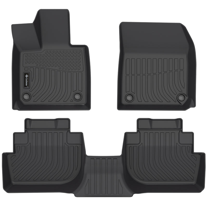 Findway F100 3D Car Floor Liner (1st Row & 2nd Row) for 2023-2024 Vinfast VF8 - 66010N