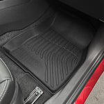 Findway F100 3D Car Floor Mat / Liner (1st Row & 2nd Row) for 2021-2025 Chevrolet Trailblazer AWD- 12270N