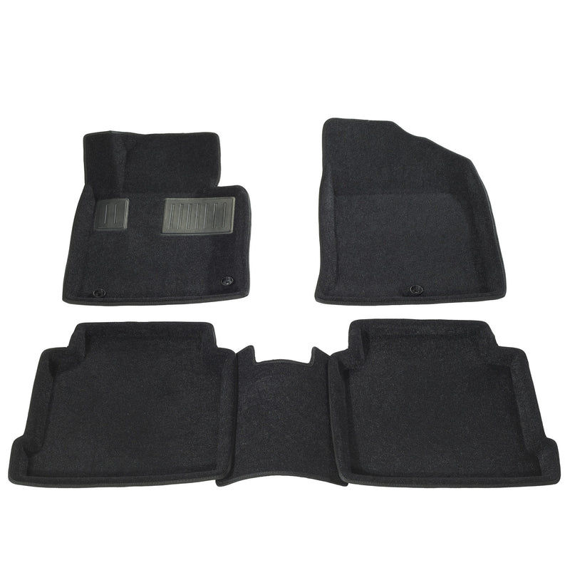 Findway F518 3D Floor Liner (1st Row & 2nd Row) for 2018-2019 Hyu. Sonata Non.Hybrid - 28290B