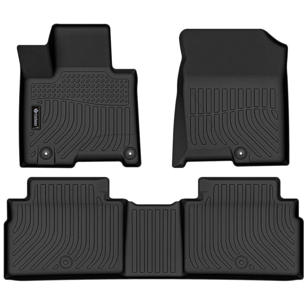 Findway F100 3D Car Floor Mat / Liner (1st Row & 2nd Row) for 2022-2025 Hyundai Tucson Plug-in Hybrid - 28510N