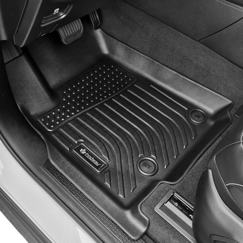 Findway F100 3D Floor Liner (1st Row, 2nd Row & 3rd Row) for 2021-2023 Jeep Grand Cherokee L 6-Seater w/o Rear Console - 3321AN