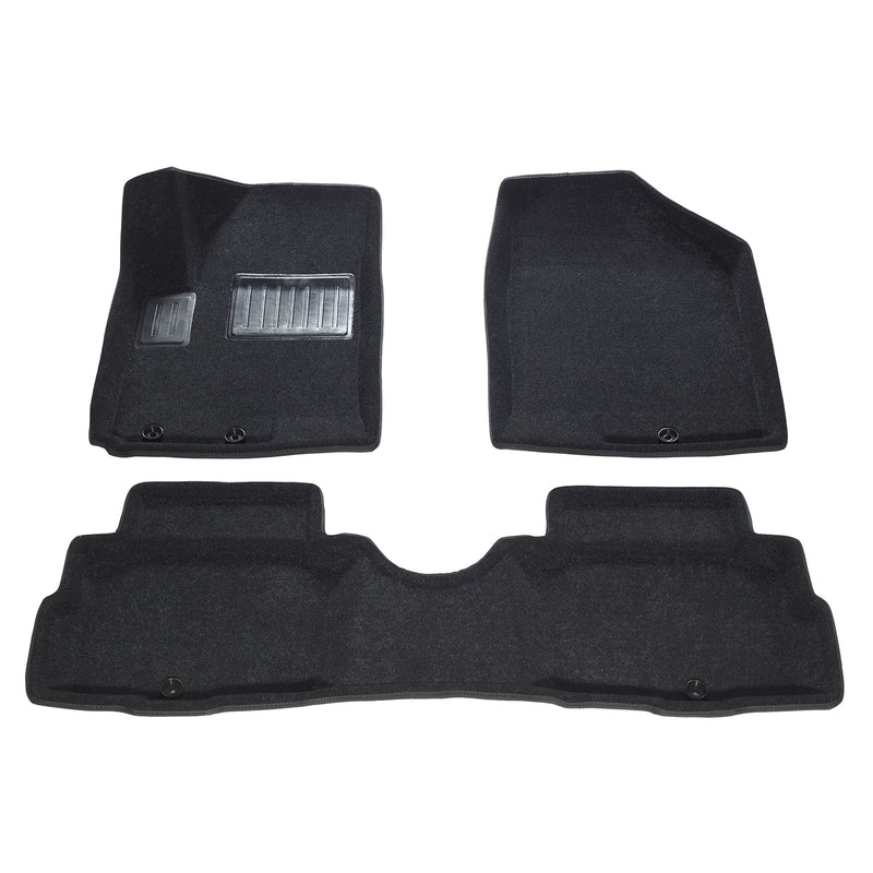 Findway F518 3D Floor Liner (1st Row & 2nd Row) for 2013 Kia Soul - 34080B
