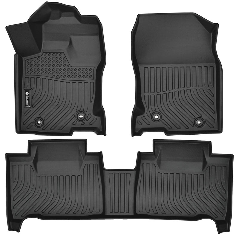 Findway F100 3D Car Floor Liner (1st Row & 2nd Row) for 2015-2021 Lexus NX - 37210N