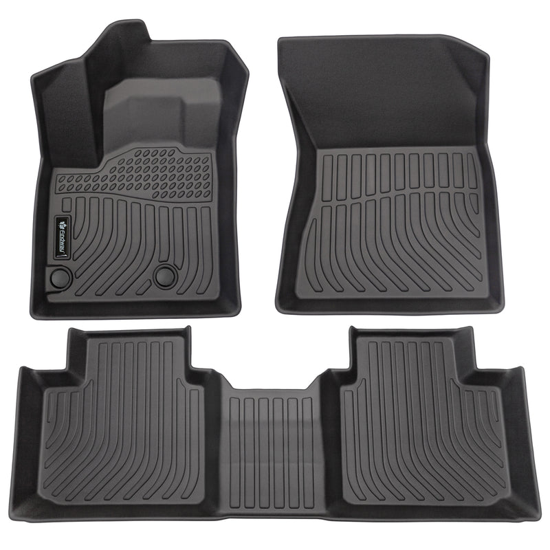 Findway F100 3D Car Floor Liner (1st Row & 2nd Row) for 2022-2024 Mitsubishi Outlander (Not for PHEV) - 43150N