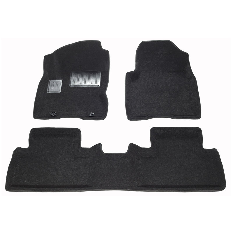 Findway F518 3D Floor Liner (1st Row & 2nd Row) for 2008-2013 Nissan Rogue / 2014-2015 Nissan Rogue Select - 46130B