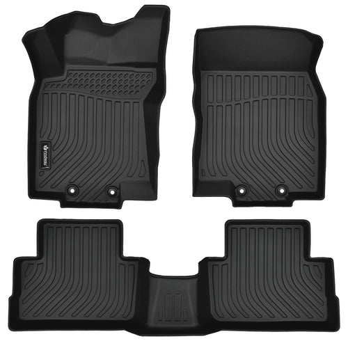 Findway F100 3D Floor Liner for 2017-2022 Nissan Qashqai (1st Row & 2nd Row) - 46250N