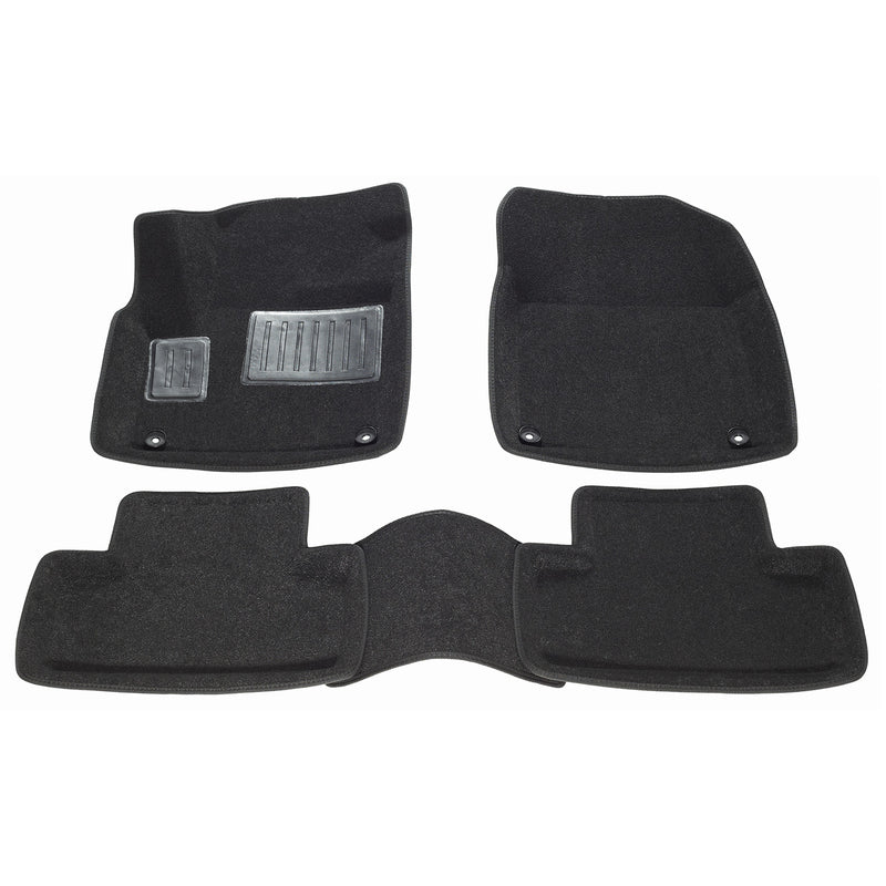 Findway F518 3D Floor Liner (1st Row & 2nd Row) for 2012-2013 Range Rover Evoque - 55050B