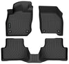 Findway F100 3D Car Floor Liner (1st Row & 2nd Row) for 2022-2024 Audi A3 - 06190N