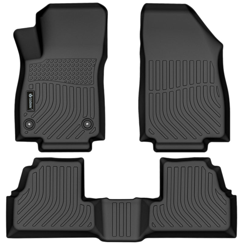 Findway F100 3D Car Floor Liner (1st Row & 2nd Row) for 2013-2022 Chevrolet Trax / 2013-2022 Buick Encore (Not for GT) - 10090N