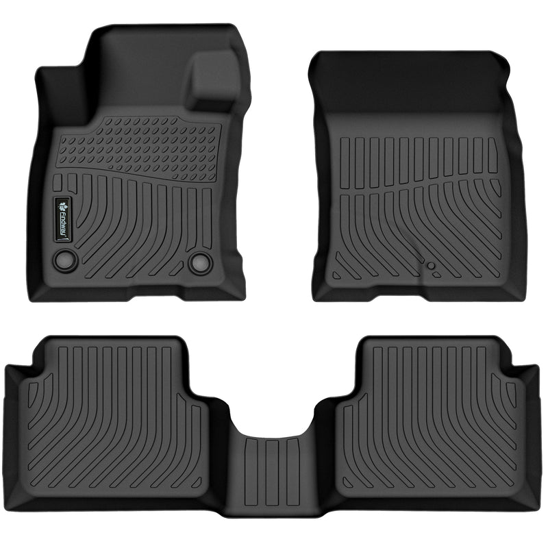 Findway F100 3D Car Floor Liner (1st Row & 2nd Row) for 2022-2024 Ford Maverick Gasoline - 22280N