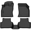 Findway F100 3D Car Floor Liner (1st Row & 2nd Row) for 2022-2023 Volkswagen Golf / GTI / R - 63450N